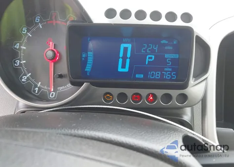 2013 Chevrolet Sonic Ltz Auto from USA, damaged, VIN 1G1JE6SB6D4113014